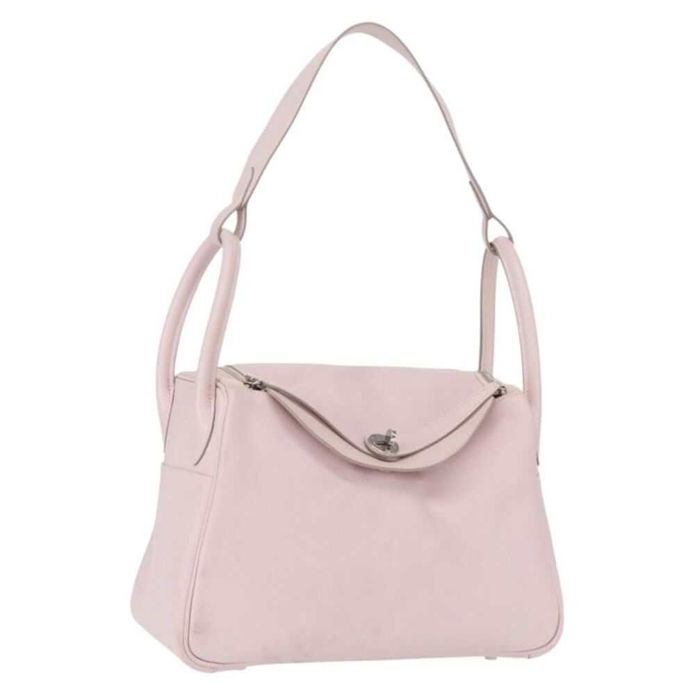 Hermes Lindy Swift Pink Leather Shoulder Bag Bag